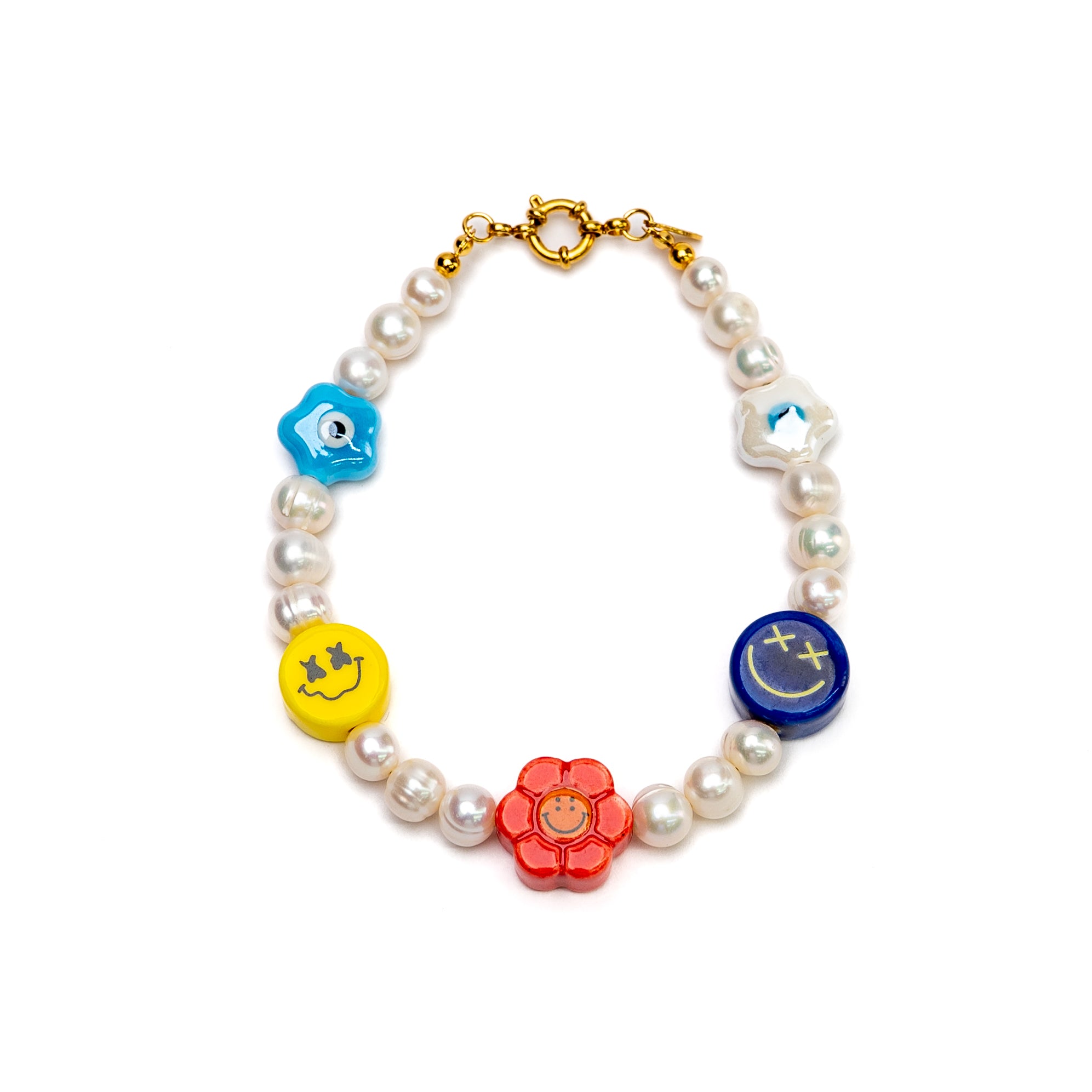 Rainbow Pop Anklets