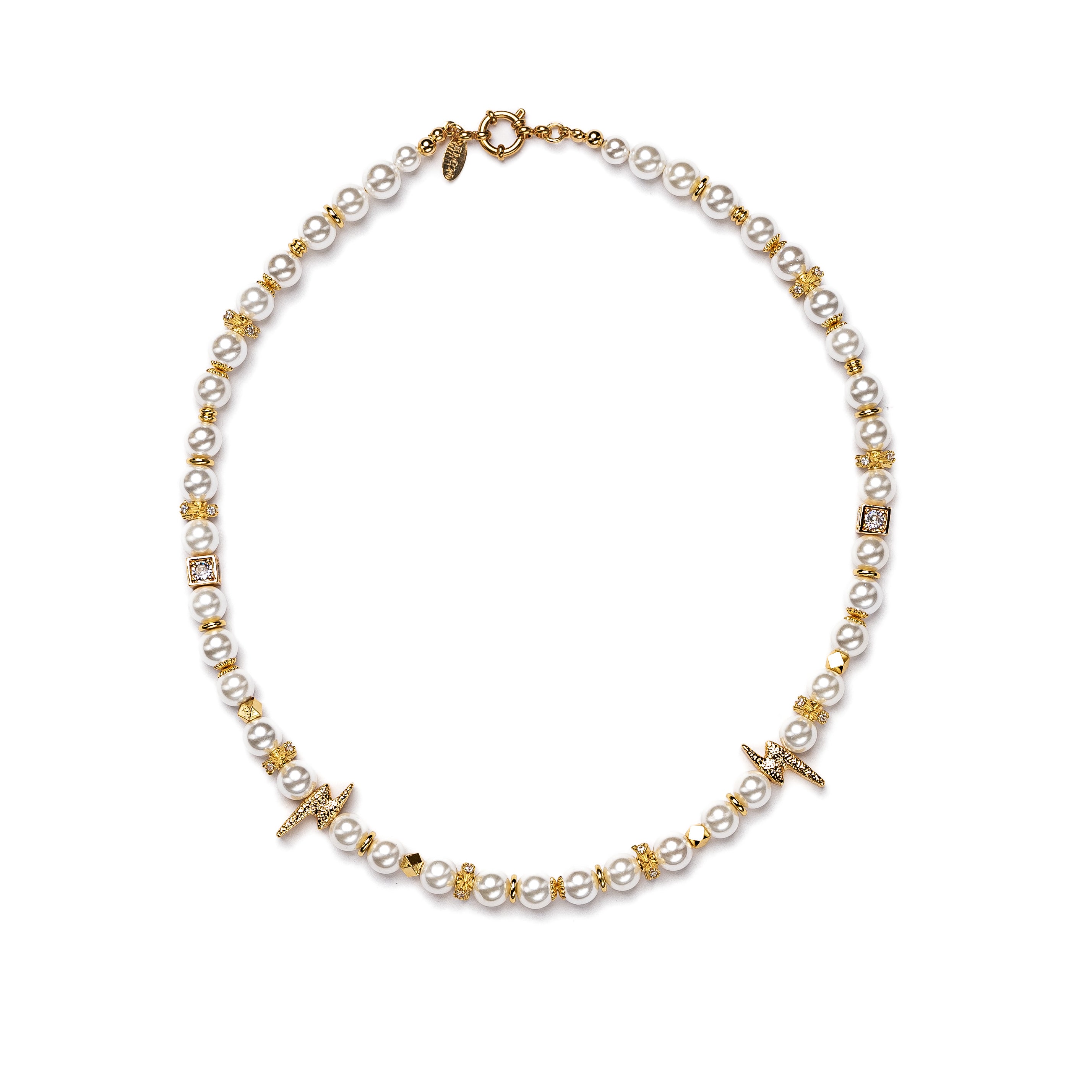 Lightning Pearl Necklace