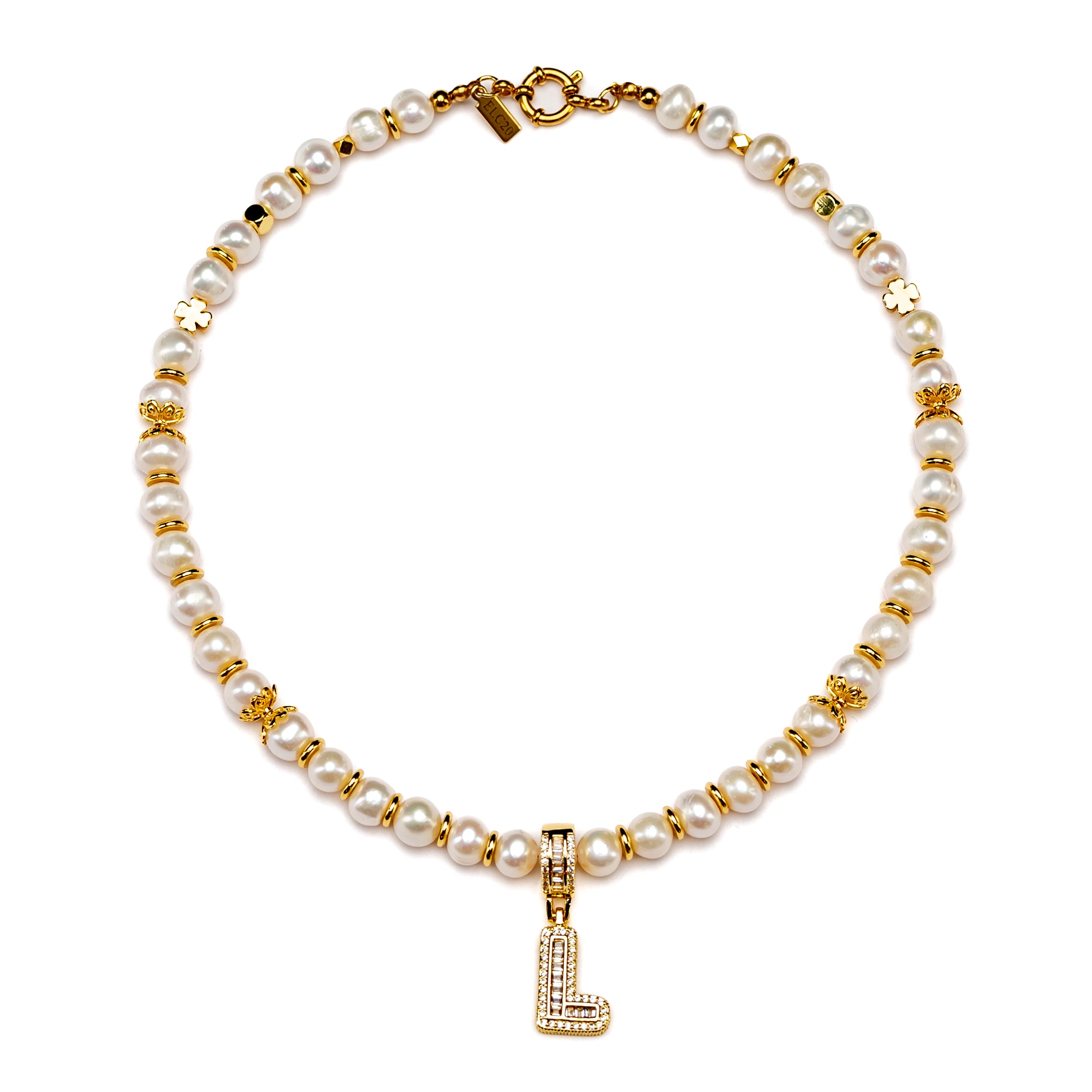 Initials A-Z - Pendant Necklace