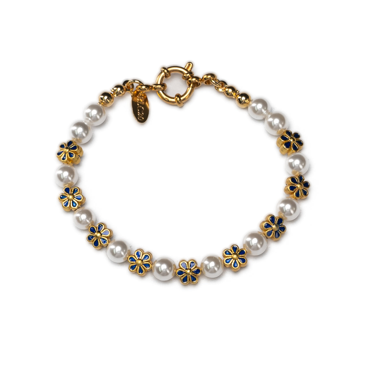 Flower Charm Bracelet