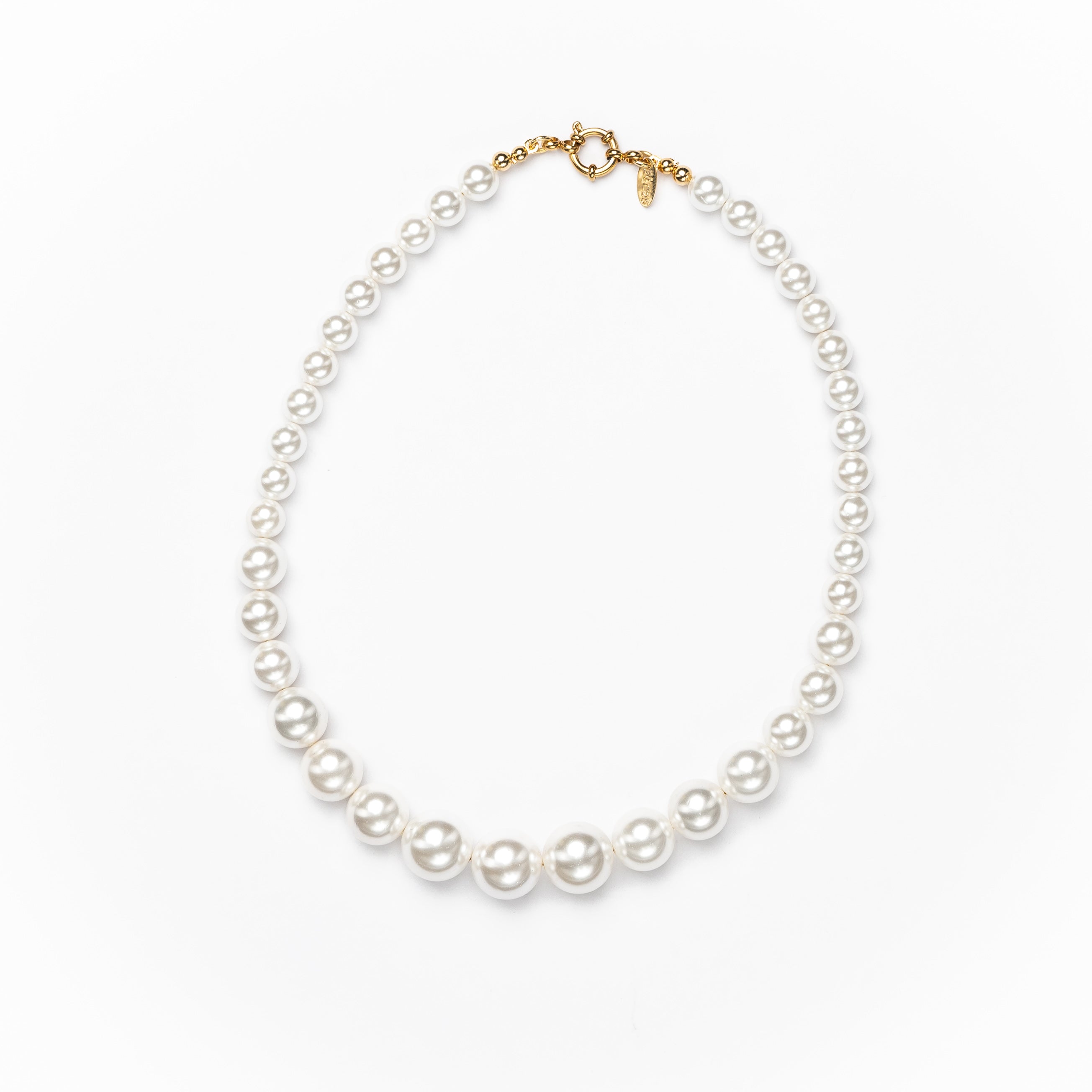 Luxe Pearl Cluster Necklace